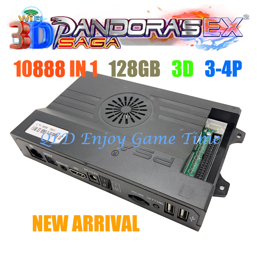 Trackball Controller Arcade - 128 ГБ 3D Pandora Saga EX2