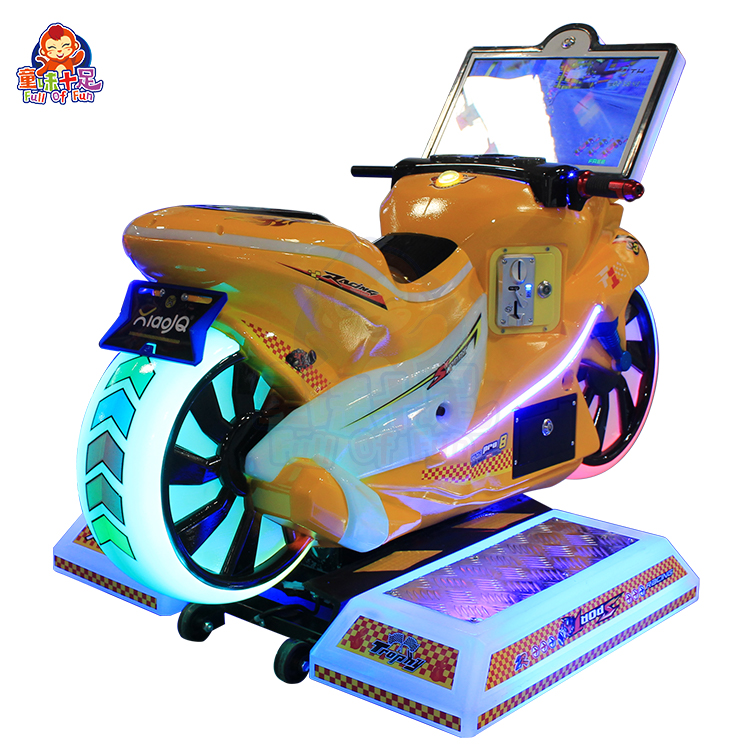 Coin Operated Kiddie Ride - Игровой автомат для детей: гоночный мотоцикл,