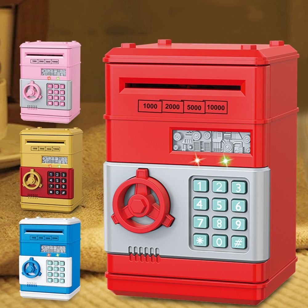 Coin Operated Kiddie Ride - Электронная копилка, автоматическая мини-сейф для монет,