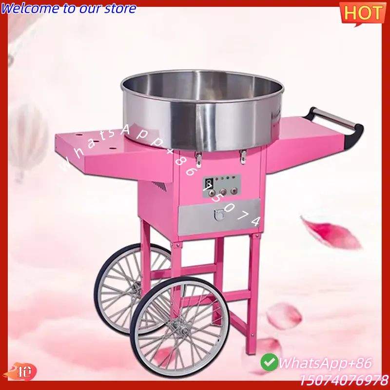 Candy Floss Machine - Коммерческая электрическая автоматическая машина для сахарной