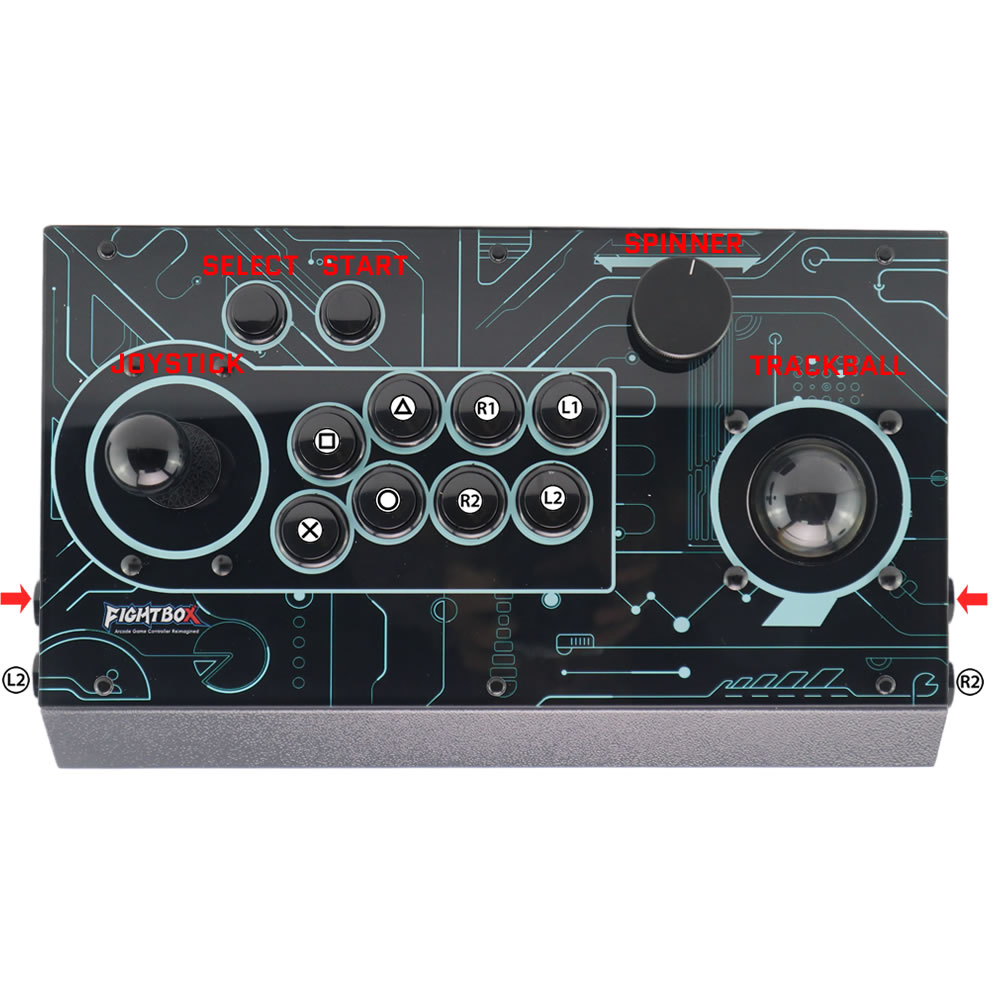 Игровой контроллер FightBox R1 – обзор и цена Trackball Controller Arcade