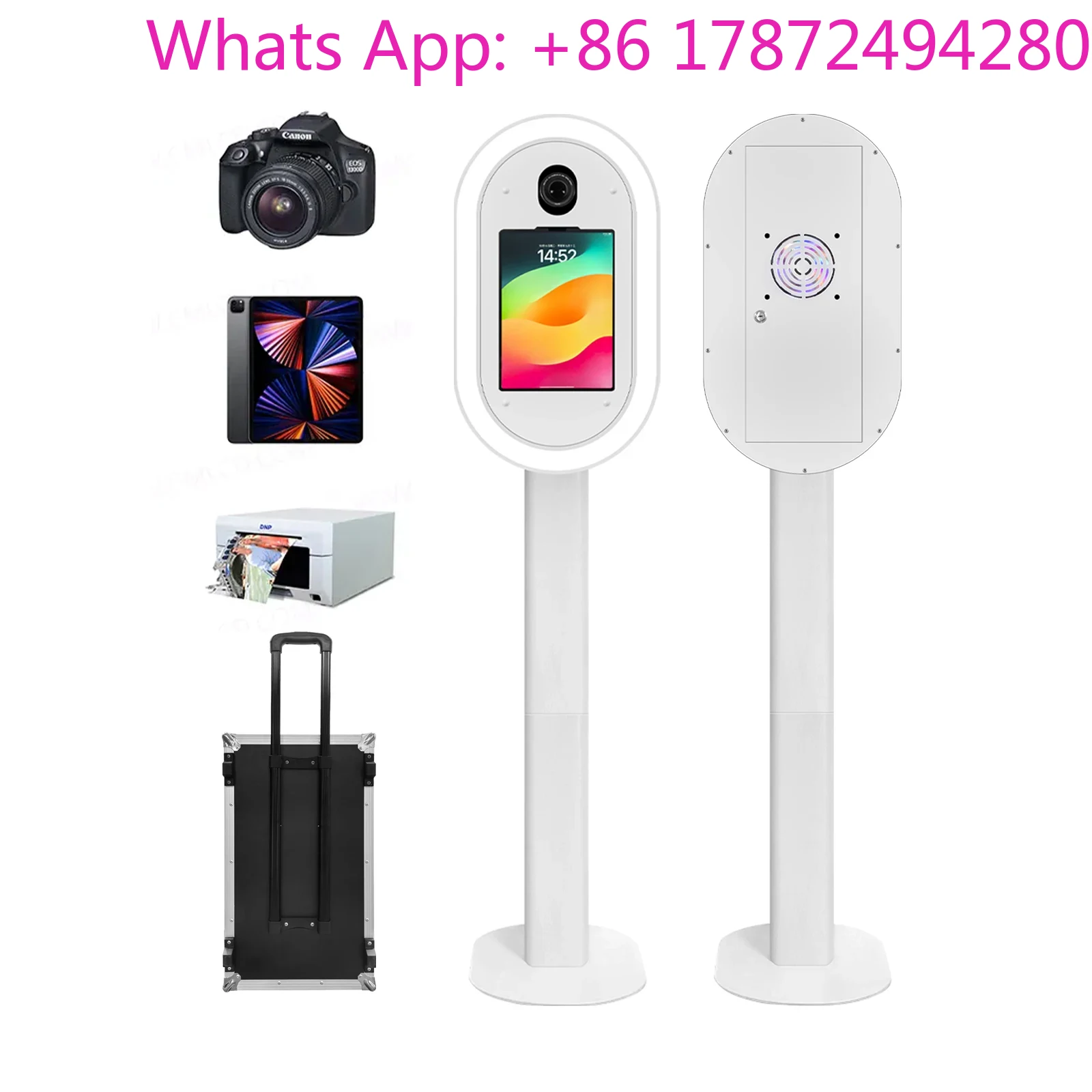Новая фотобудка Salsa DSLR 202 – обзор и цена Photo Booth Machine