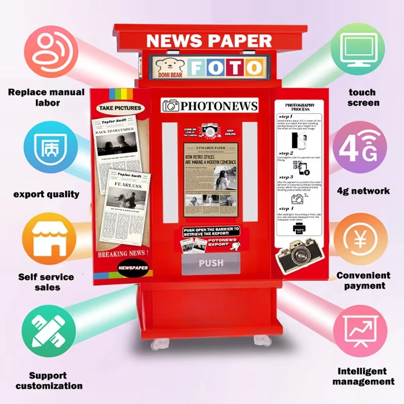 Фотобудка для бизнеса с мгнове – обзор и цена Photo Booth Machine