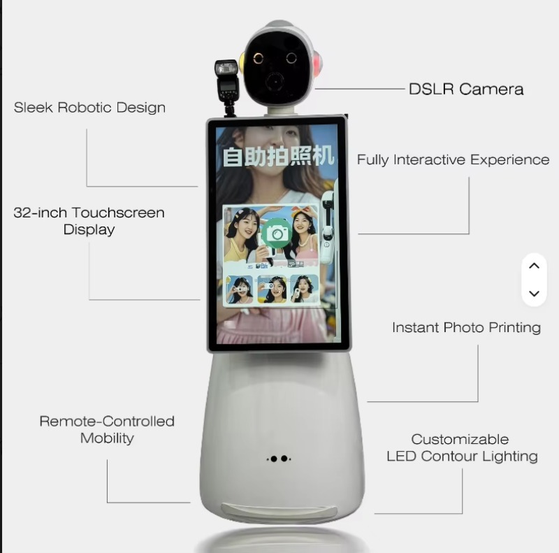 Автоматическая фотобудка с инт – обзор и цена Photo Booth Machine