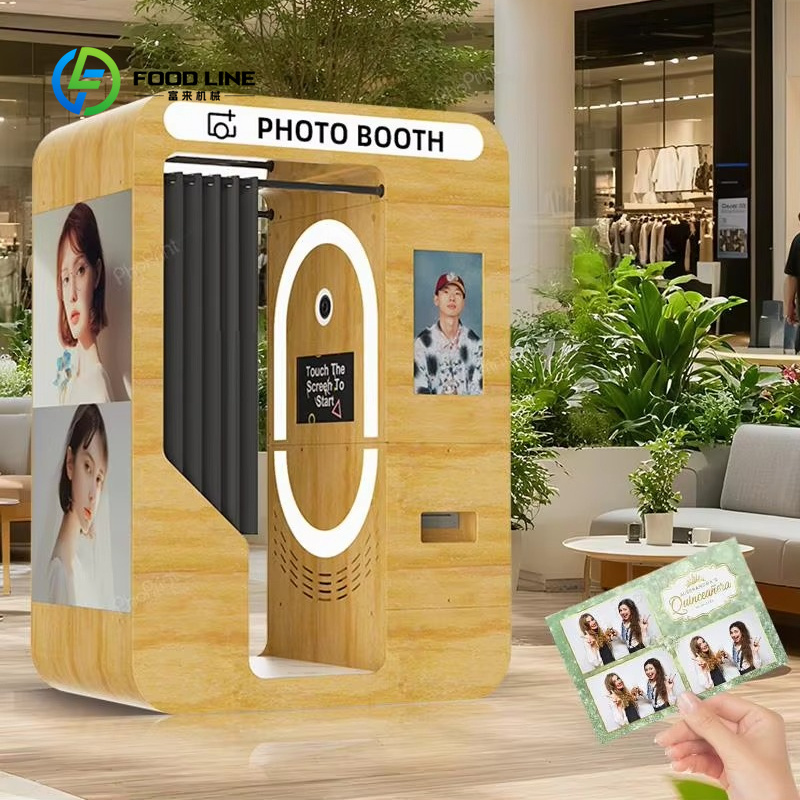Портативный деревянный фотокио – обзор и цена Photo Booth Machine