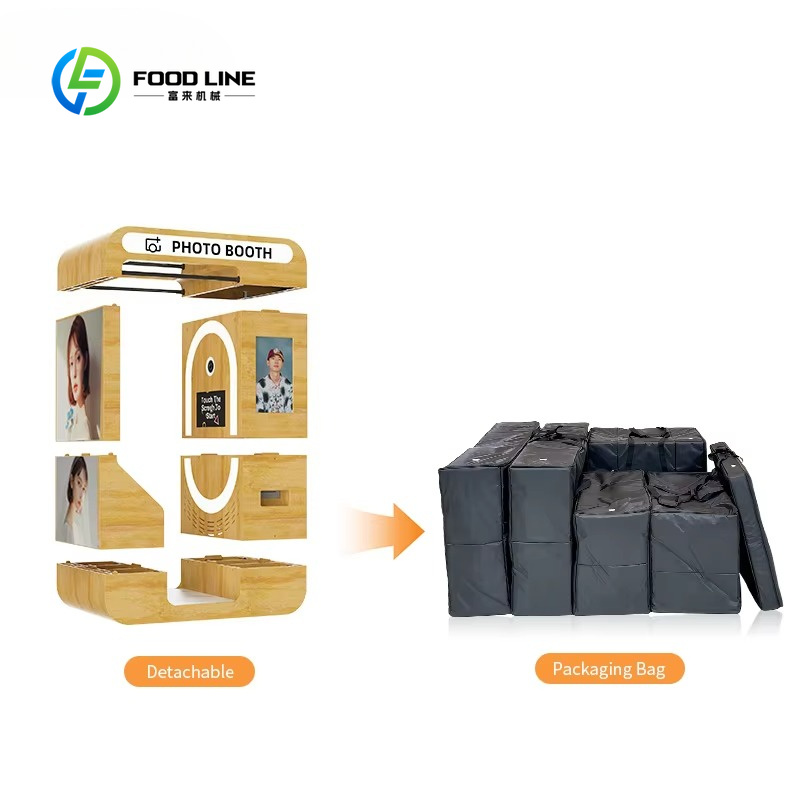 Портативный деревянный фотокио – обзор и цена Photo Booth Machine