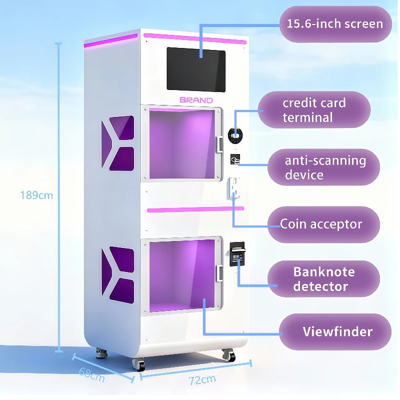 Автомат для чистки шлемов с дв – обзор и цена Vending Machine Qr Code