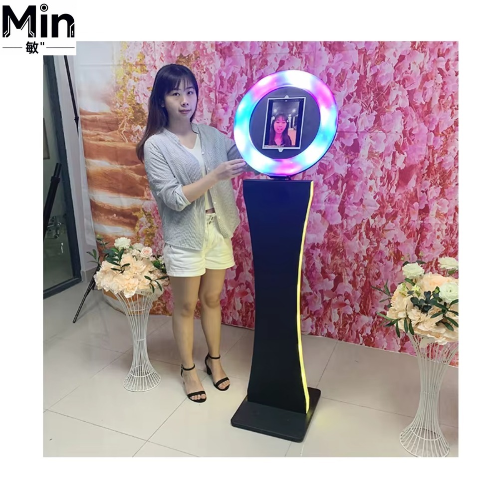 Портативная фотобудка 360° с 3 – обзор и цена Photo Booth Machine